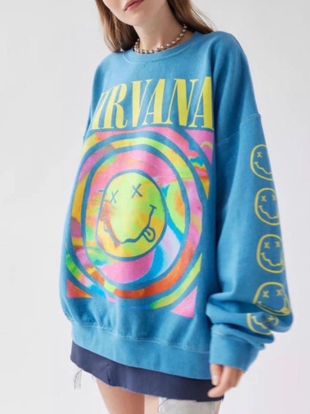 Urban Outfitters Nirvana Graphic Sweatshirt L/XL